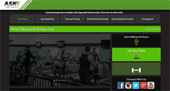 Desktop Screenshot of justaskfitness.com